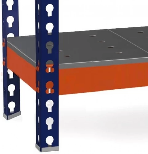 Стеллаж металлический Профи Т-130 (2000x1540x500) P/4