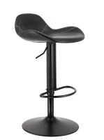 Стул барный Glory (экокожа черная) Стул барный Glory (экокожа черная)
